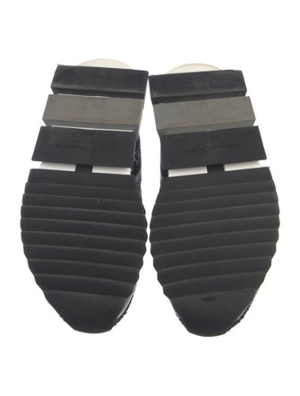 Dolce & Gabbana Crystal Striped Sneakers