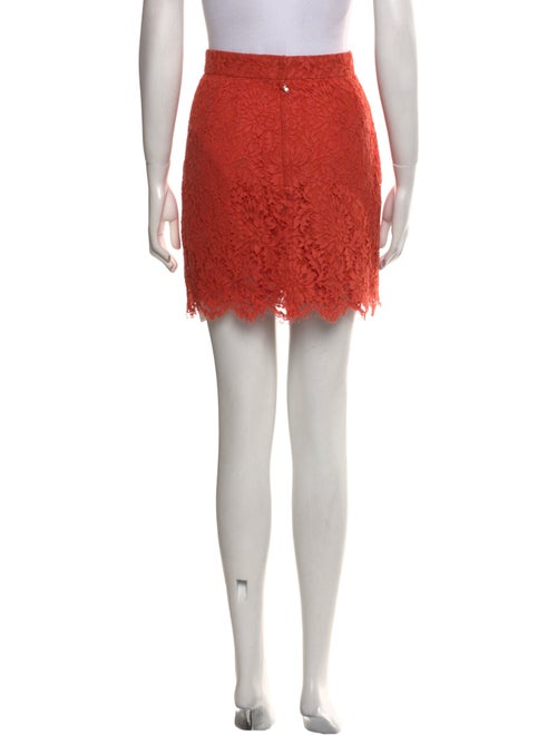 Dolce & Gabbana Lace Trim Embellishment Mini Skirt