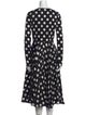 Dolce & Gabbana Silk Midi Length Dress