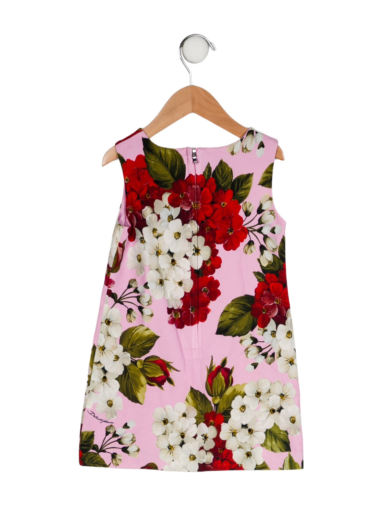 Dolce & Gabbana Floral Printed Sleeveless Dress