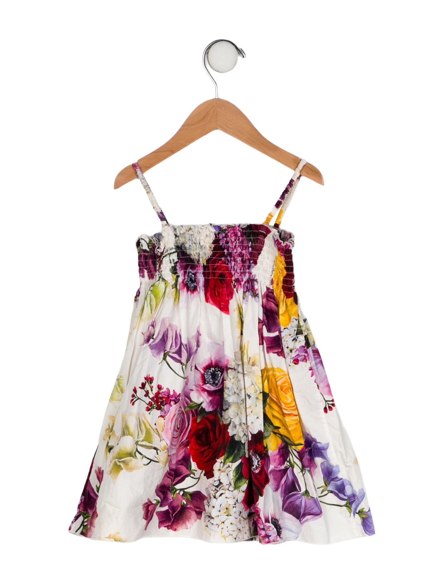 Dolce & Gabbana Floral Printed Sleeveless Dress