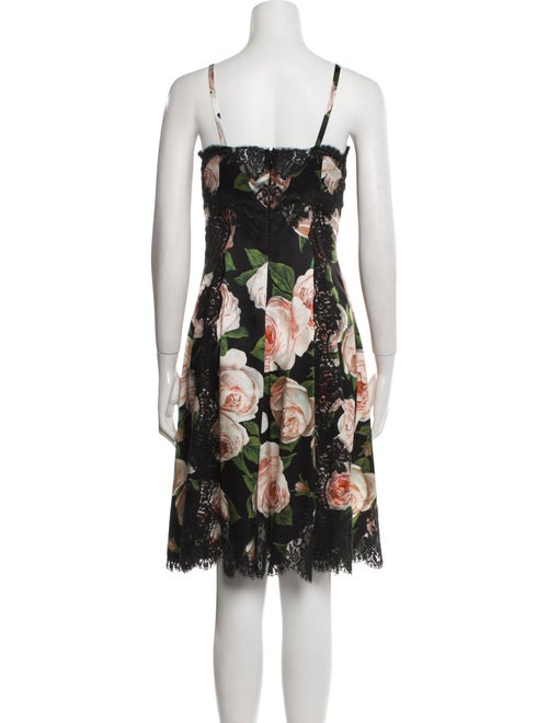 Dolce & Gabbana Silk Knee-Length Dress