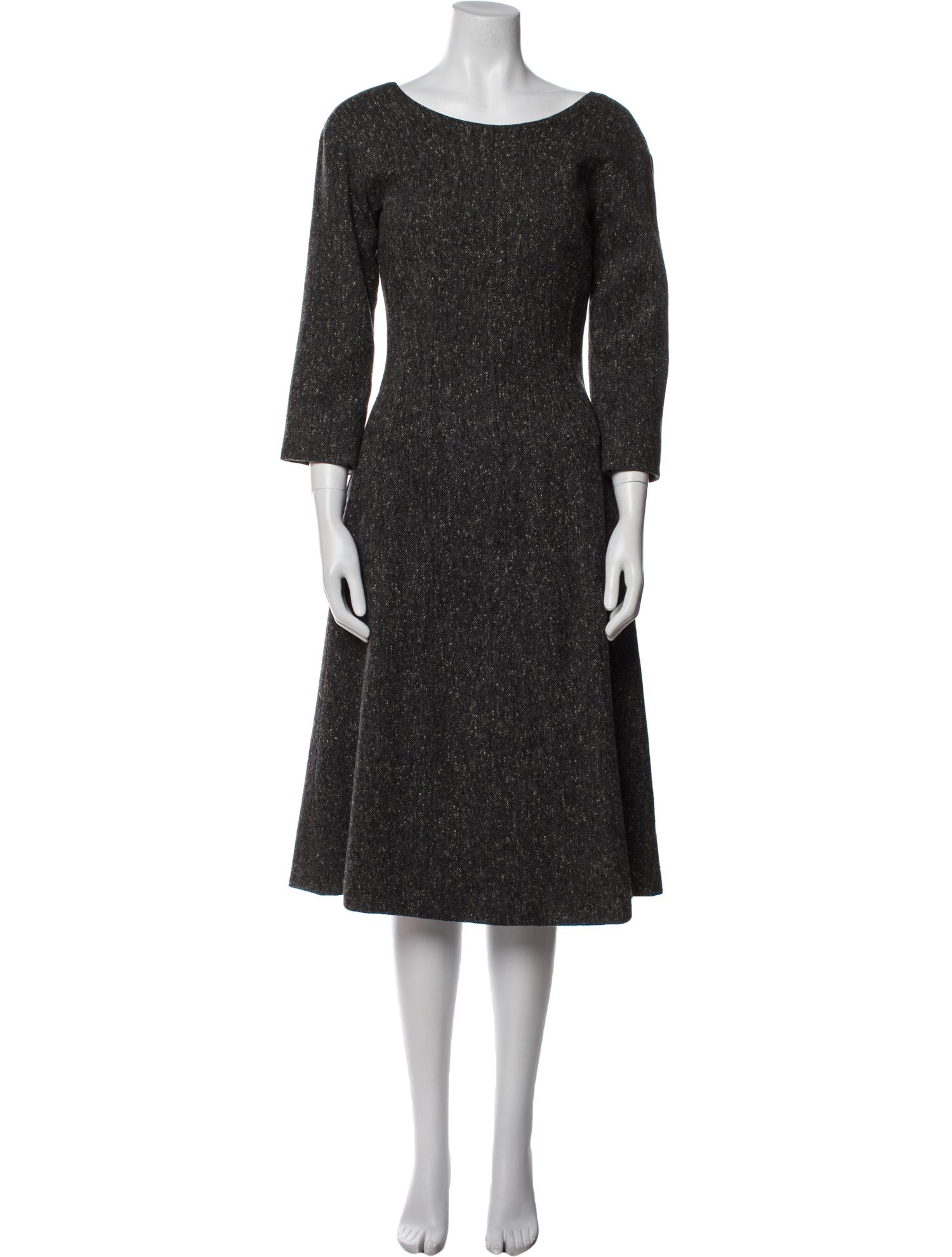 Dolce & Gabbana Wool Midi Length Dress