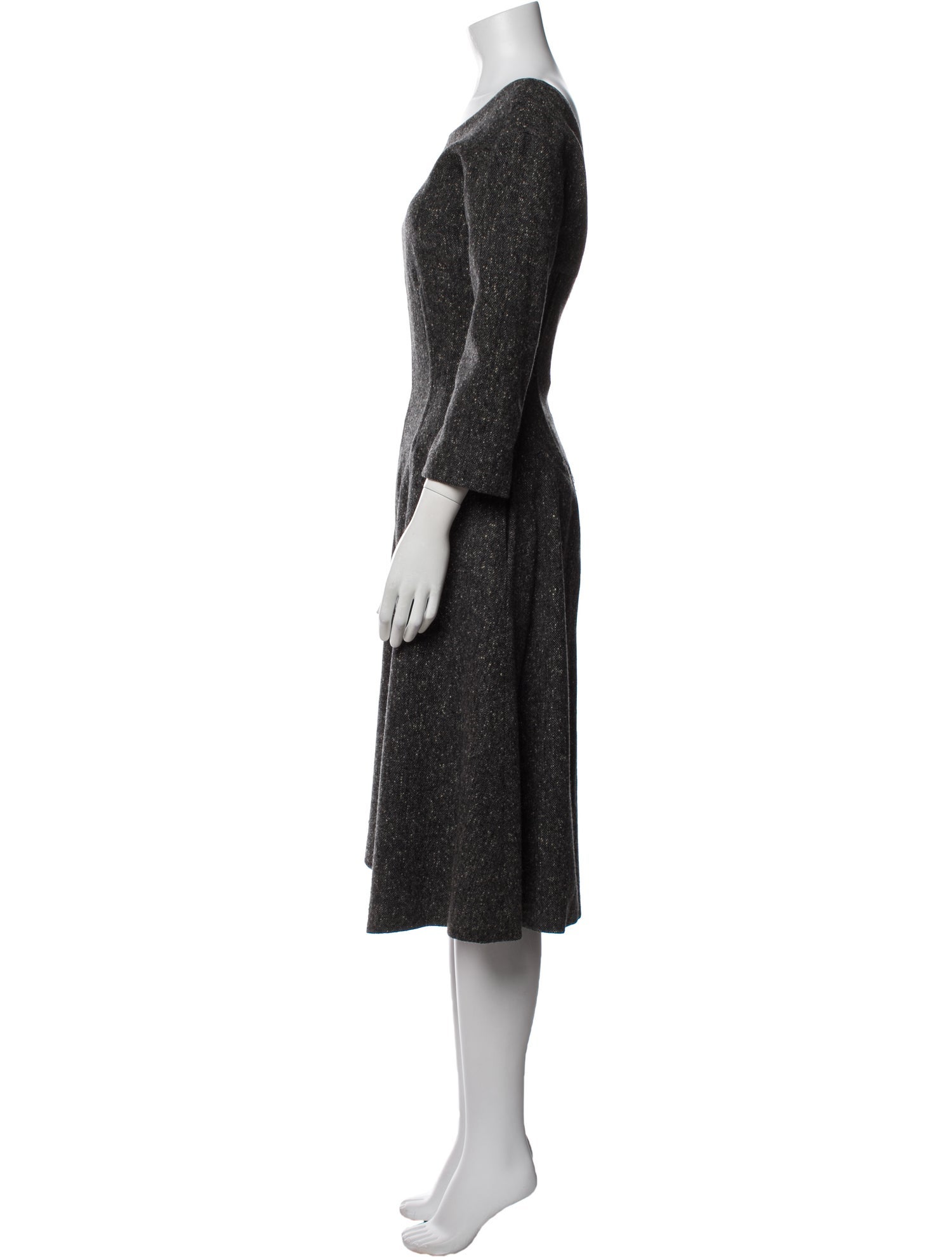 Dolce & Gabbana Wool Midi Length Dress