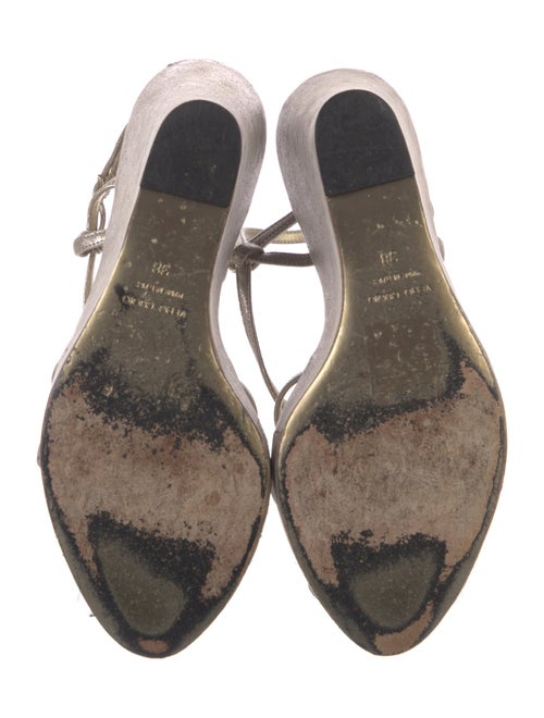 Dolce & Gabbana Suede T-Strap Pumps