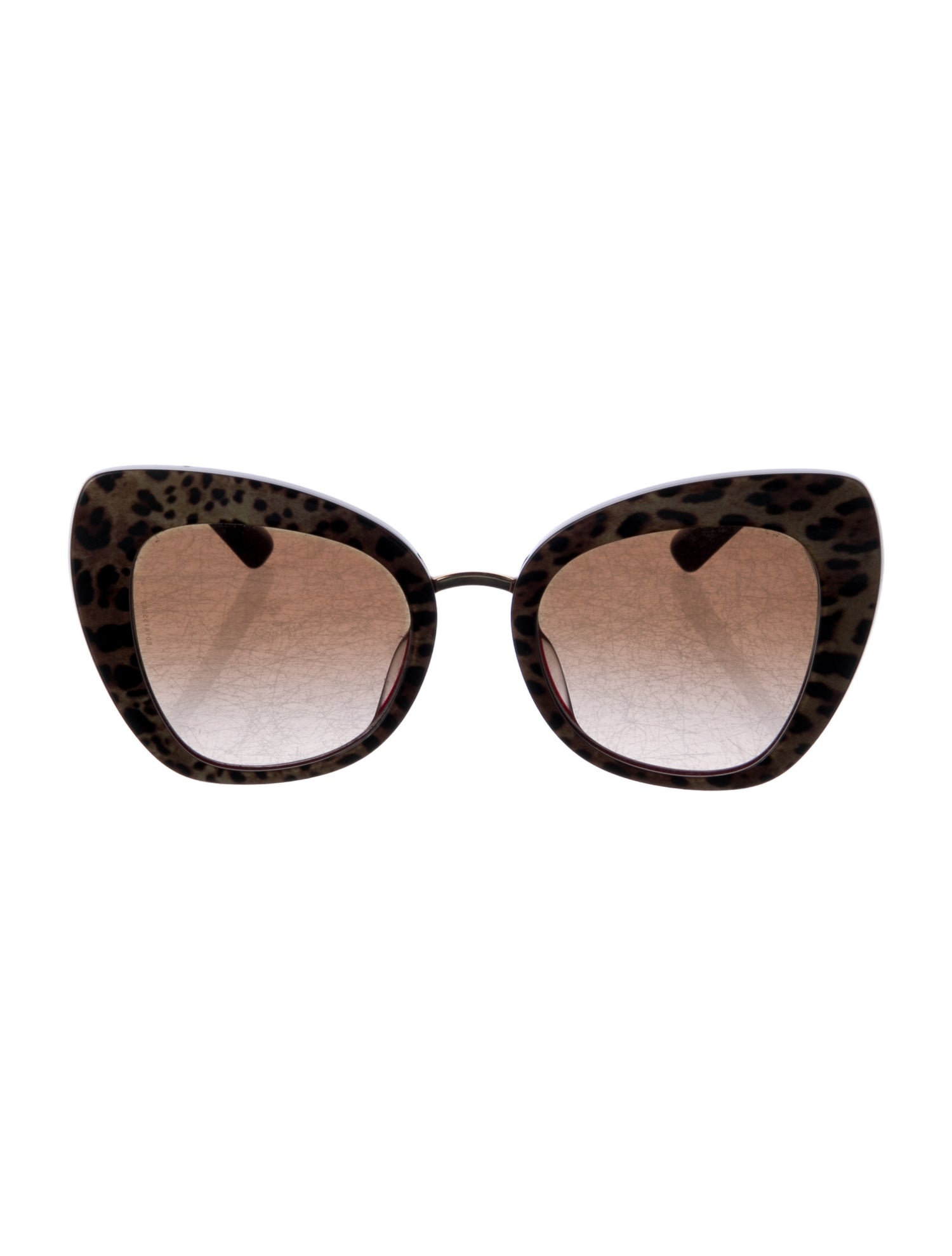 Dolce & Gabbana Cat-Eye Gradient Sunglasses