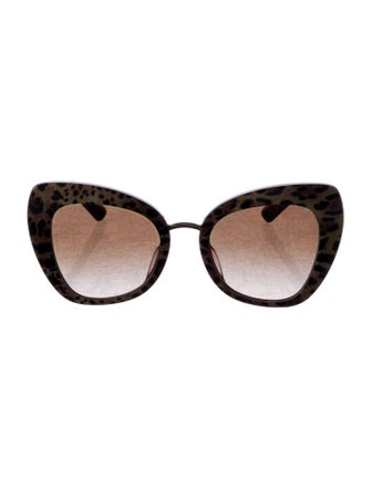 Dolce & Gabbana Cat-Eye Gradient Sunglasses