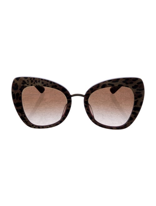 Dolce & Gabbana Cat-Eye Gradient Sunglasses