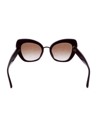 Dolce & Gabbana Cat-Eye Gradient Sunglasses