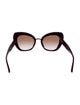 Dolce & Gabbana Cat-Eye Gradient Sunglasses