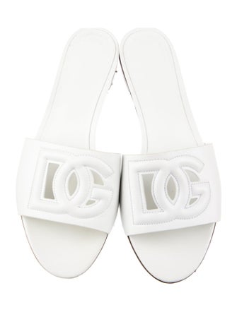 Dolce & Gabbana Leather Slides