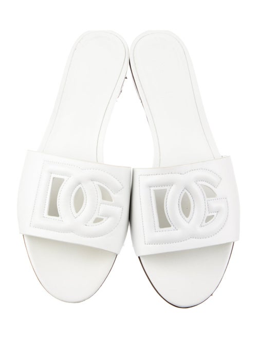 Dolce & Gabbana Leather Slides