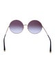 Dolce & Gabbana Oversize Gradient Sunglasses