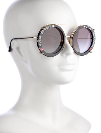 Dolce & Gabbana Oversize Gradient Sunglasses