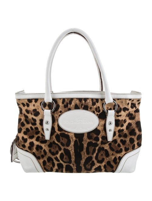 Dolce & Gabbana Canvas Shoulder Bag