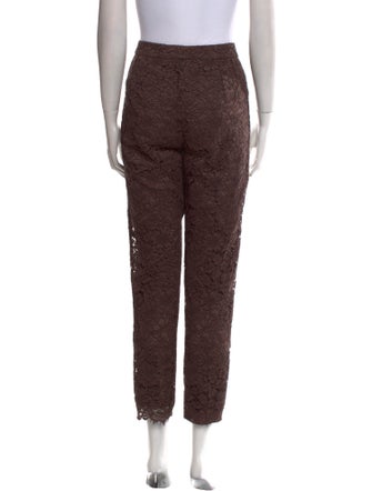 Dolce & Gabbana Floral Print Skinny Leg Pants