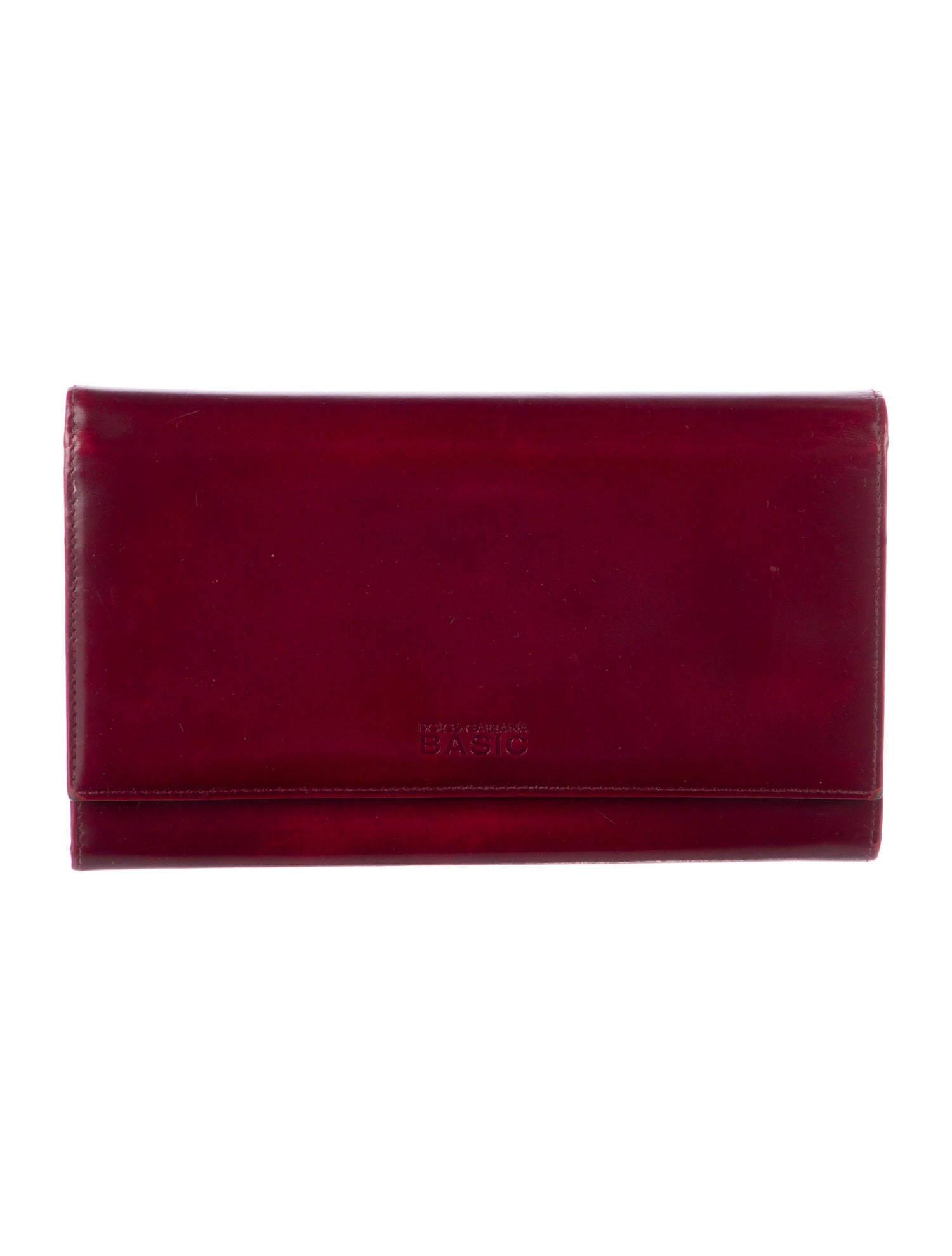 Dolce & Gabbana Vintage Patent Leather Wallet