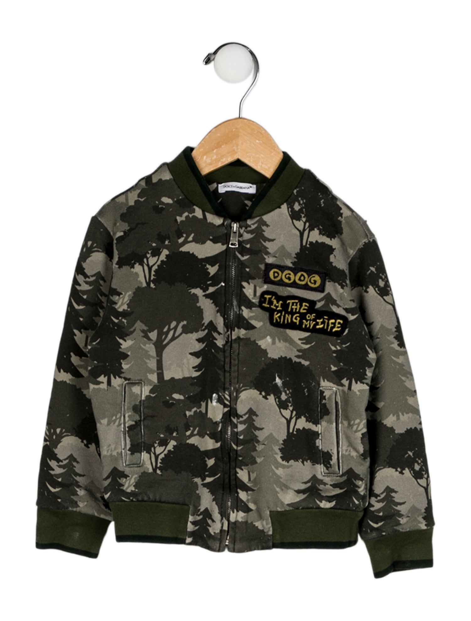 Dolce & Gabbana Printed Casual Jacket
