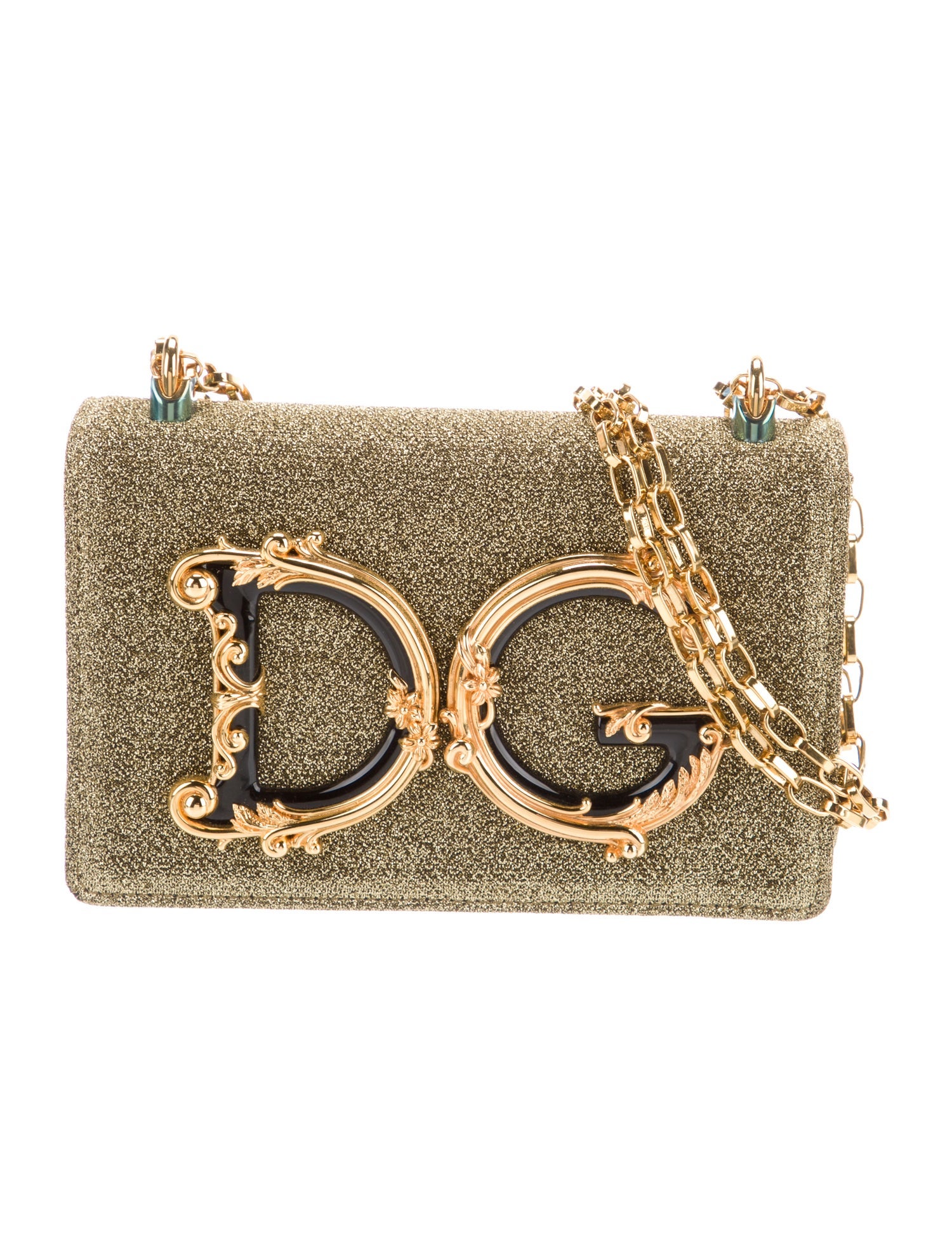 Dolce & Gabbana Glitter Crossbody Bag