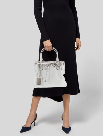 Dolce & Gabbana Leather Top Handle Bag