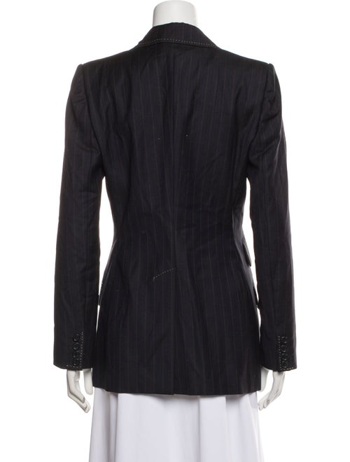 Dolce & Gabbana Virgin Wool Striped Blazer