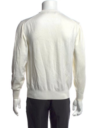 Dolce & Gabbana Virgin Wool Graphic Print Sweatshirt