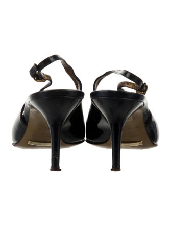 Dolce & Gabbana Patent Leather Slingback Pumps