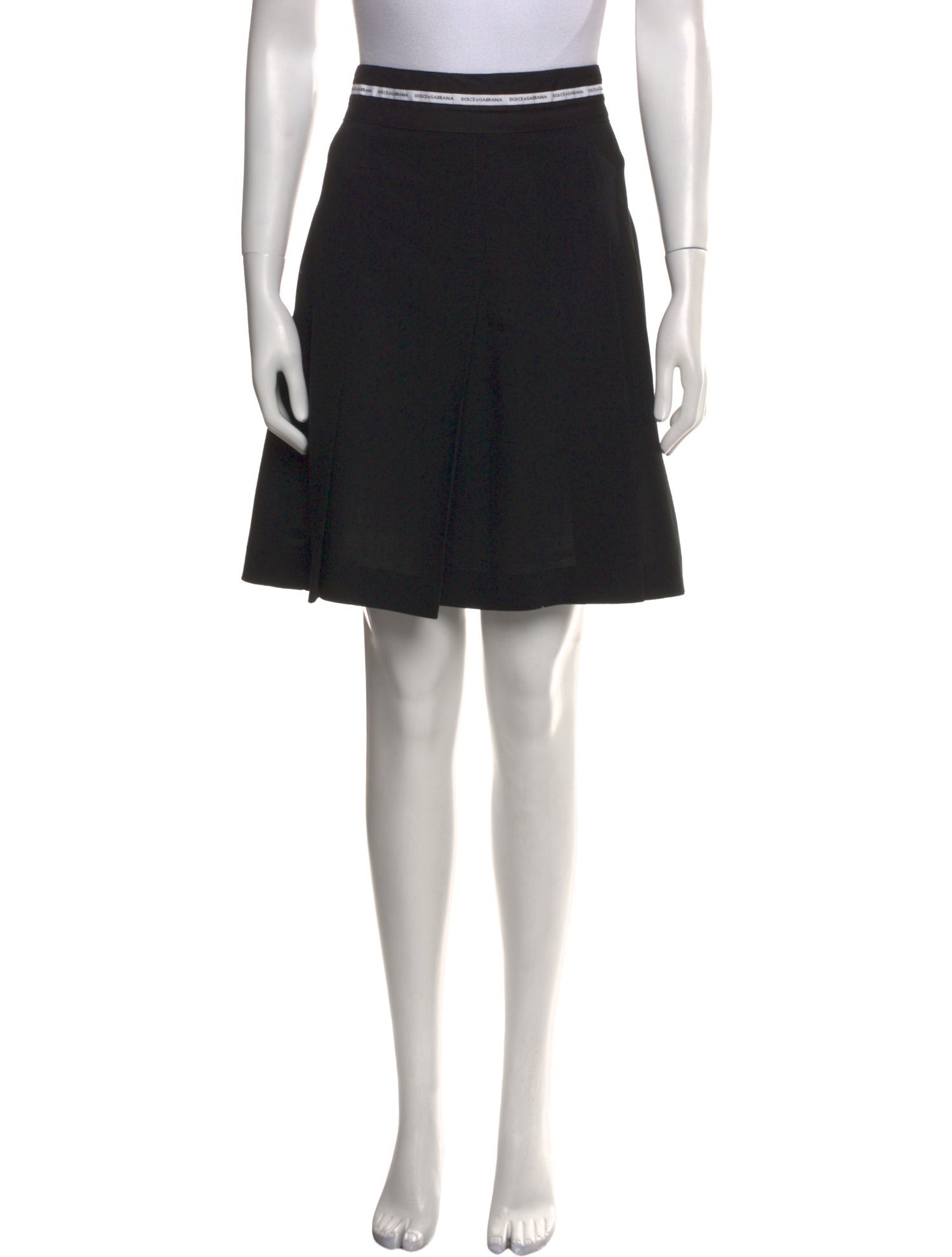 Dolce & Gabbana Wool Knee-Length Skirt