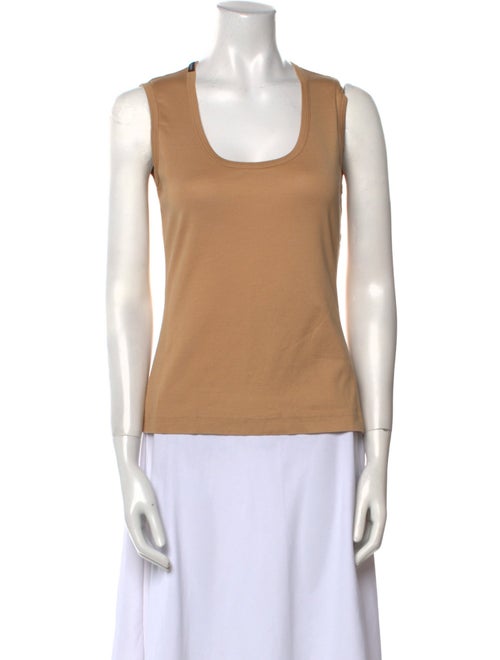 Dolce & Gabbana Scoop Neck Sleeveless Top