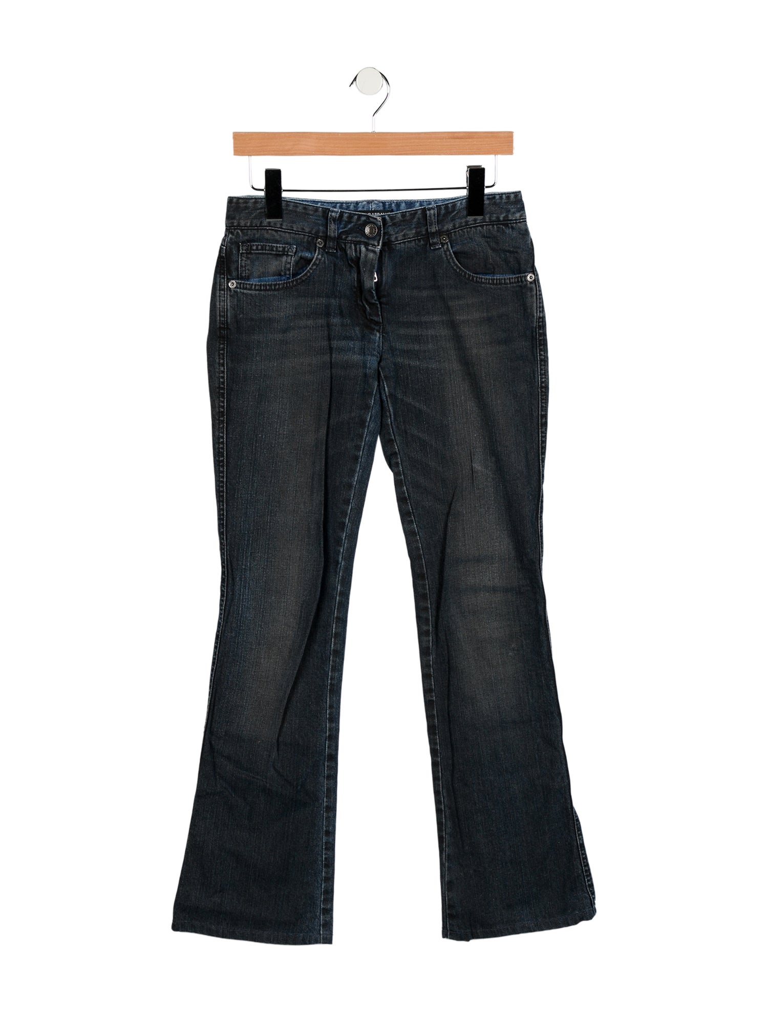 Dolce & Gabbana Mid-Rise Straight Leg Jeans
