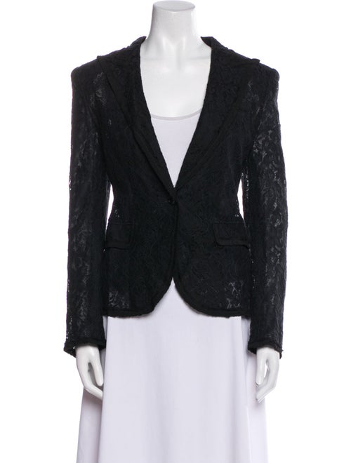 Dolce & Gabbana Lace Pattern Blazer