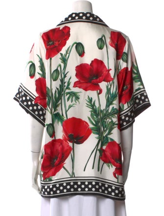 Dolce & Gabbana Silk Printed Tunic