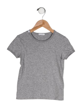 Dolce & Gabbana Boys' Solid Crew Neck T-Shirt