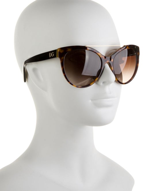 Dolce & Gabbana Cat-Eye Gradient Sunglasses
