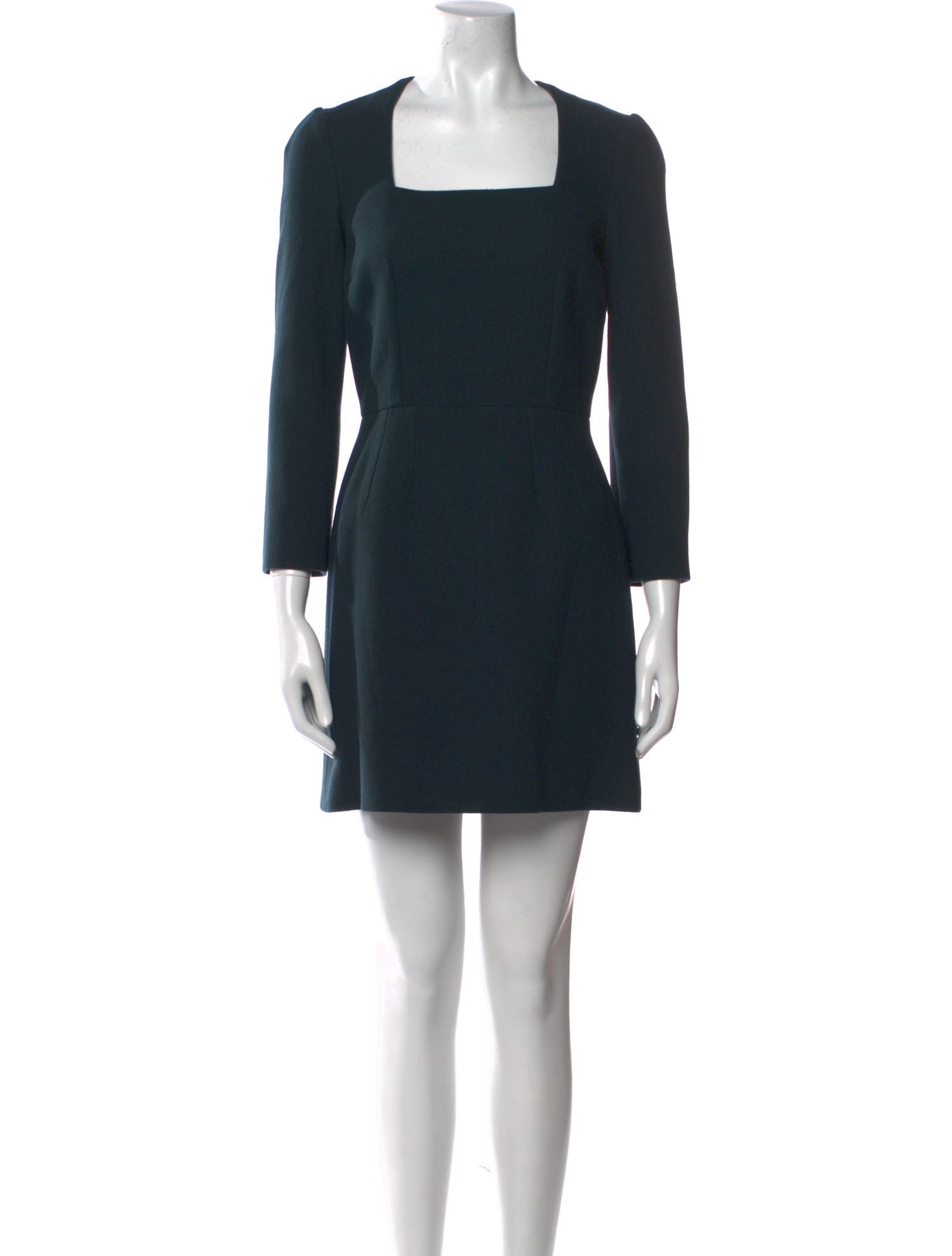 Dolce & Gabbana Virgin Wool Mini Dress