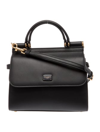 Dolce & Gabbana Leather Top Handle Bag