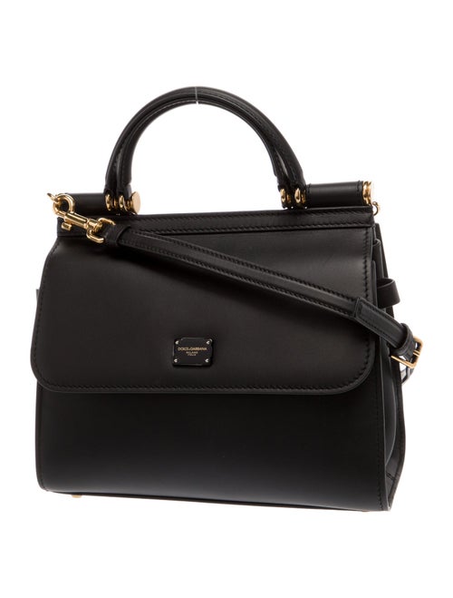 Dolce & Gabbana Leather Top Handle Bag