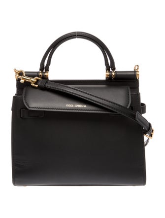 Dolce & Gabbana Leather Top Handle Bag