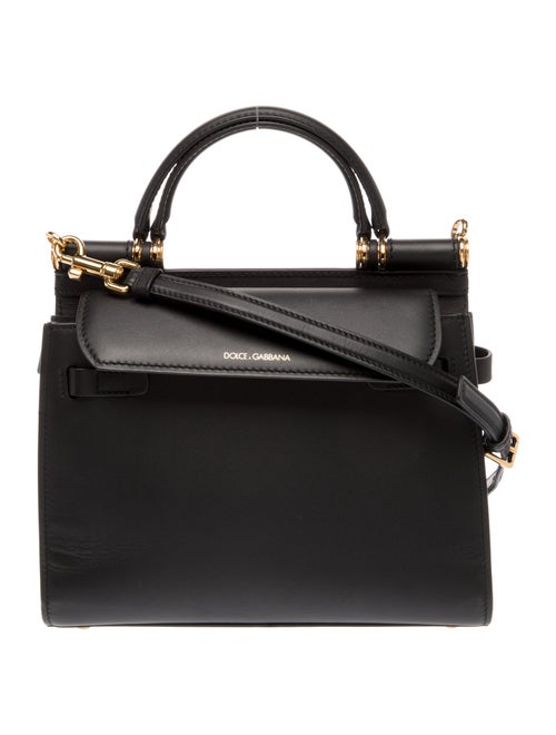 Dolce & Gabbana Leather Top Handle Bag