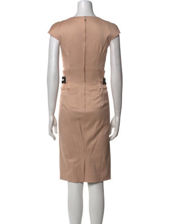 Dolce & Gabbana Square Neckline Knee-Length Dress