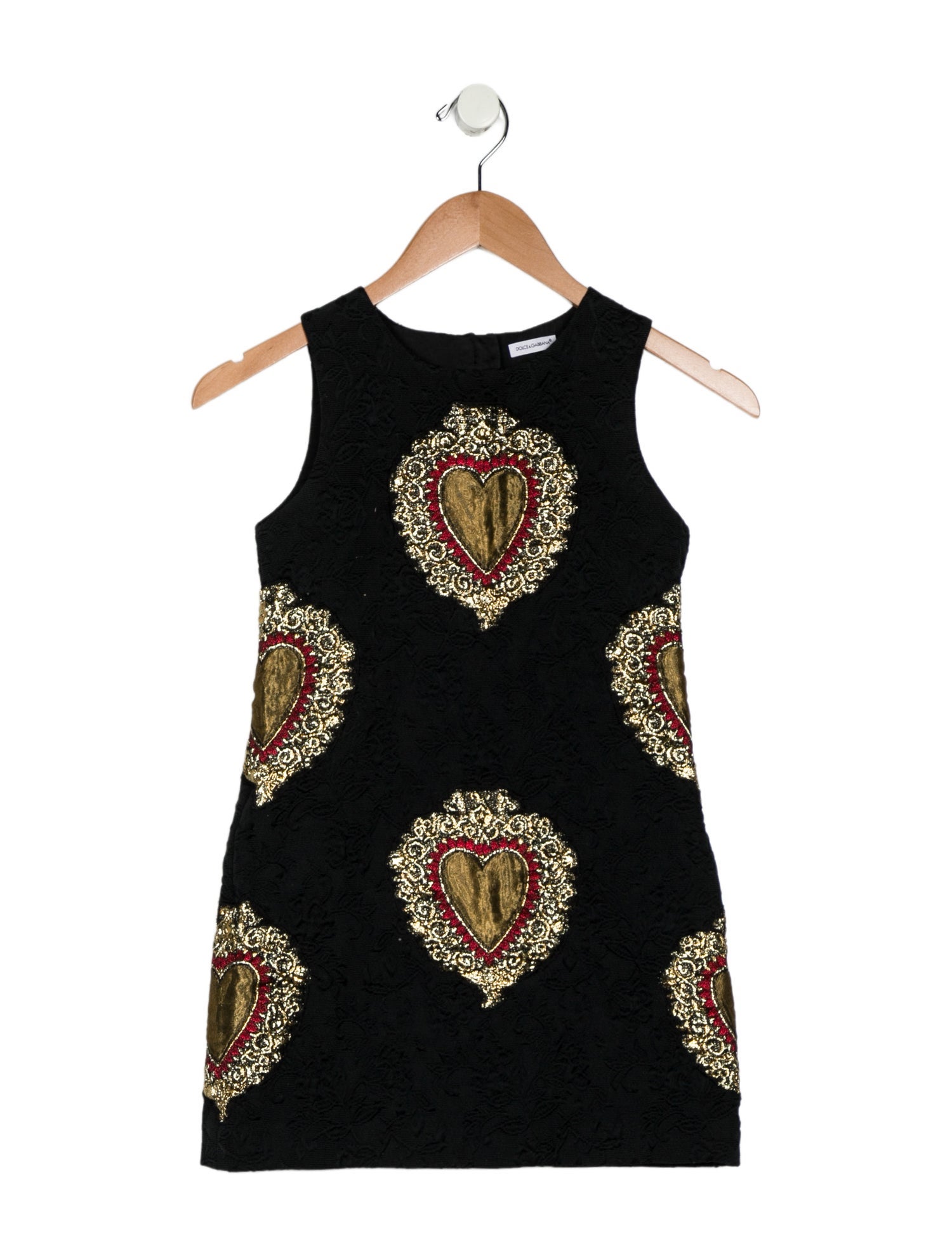 Dolce & Gabbana Girls' Patterned Sleeveless Dress