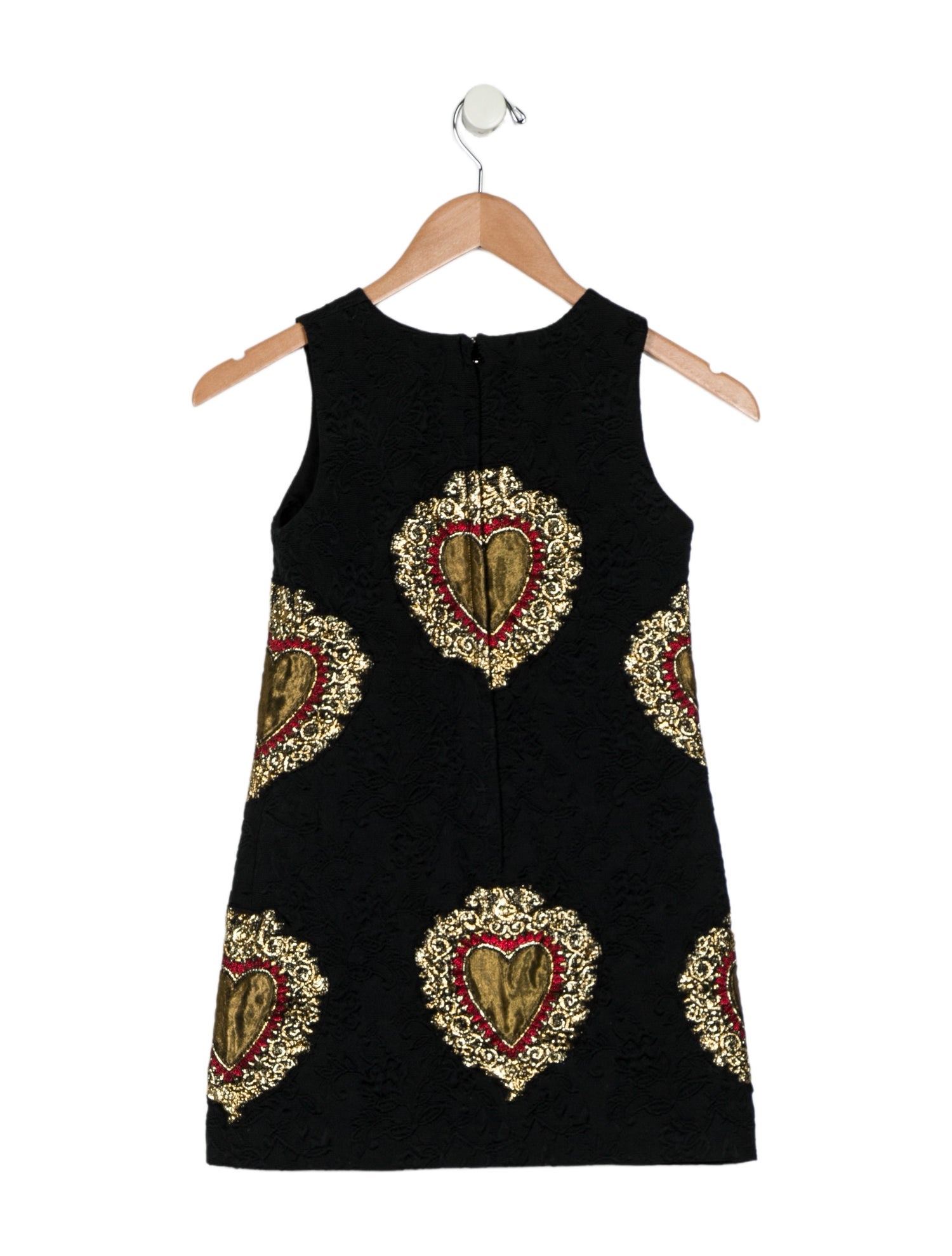 Dolce & Gabbana Girls' Patterned Sleeveless Dress