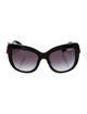 Dolce & Gabbana Cat-Eye Gradient Sunglasses