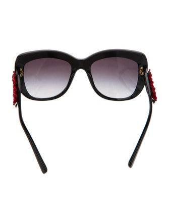 Dolce & Gabbana Cat-Eye Gradient Sunglasses