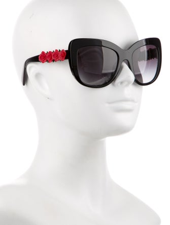 Dolce & Gabbana Cat-Eye Gradient Sunglasses