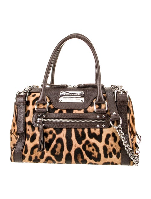 Dolce & Gabbana Ponyhair Top Handle Bag
