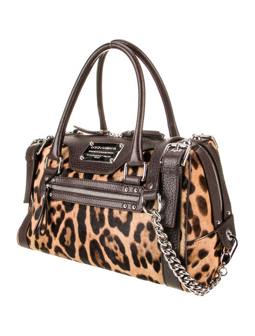 Dolce & Gabbana Ponyhair Top Handle Bag