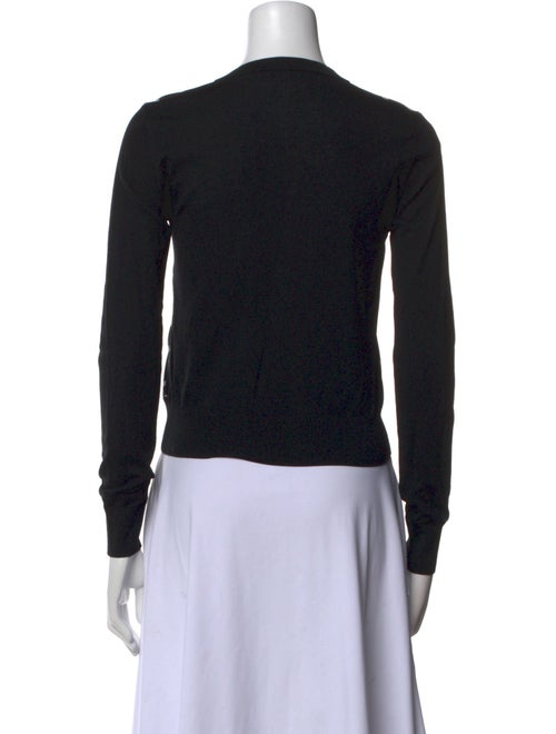 Dolce & Gabbana Virgin Wool Polka Dot Print Sweater