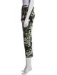 Dolce & Gabbana Floral Print Wide Leg Pants