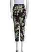 Dolce & Gabbana Floral Print Wide Leg Pants